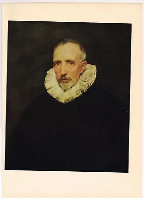 Portrait Of Van Der Geest By Sir Anthony Van Dyck Vintage Print Picture 1934 #06 • $4.35