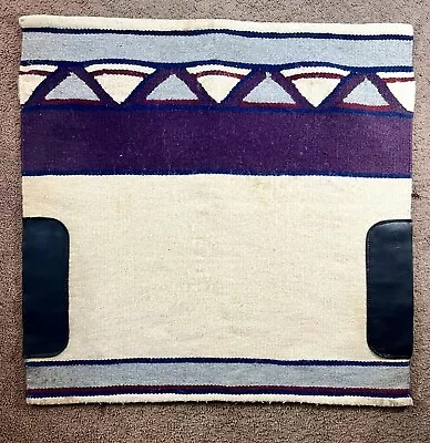 Vintage Toklat Navajo Vicuna Horse Saddle Blanket Pad New Zeeland Wool 33X32” US • $85