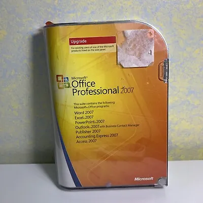 Microsoft Office Professional 2007 - Upgrade C8 • $21.53