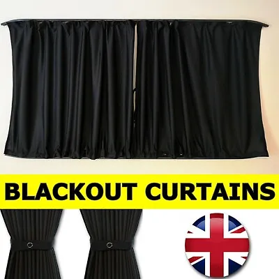 ⭐⭐⭐ VW Volkswagen Crafter Blackout Curtain BARN DOOR BLACK ⭐⭐⭐ • $41.06