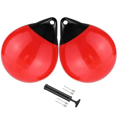 4X(1 Set Mooring Buoy Boat  Ball Round Anchor Buoy Dock Bumper Ball4169 • $193.64