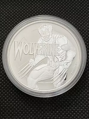 Wolverine 1 Oz .9999 Silver Marvel Series $1 Coin In Capsule NEW! • $51.99