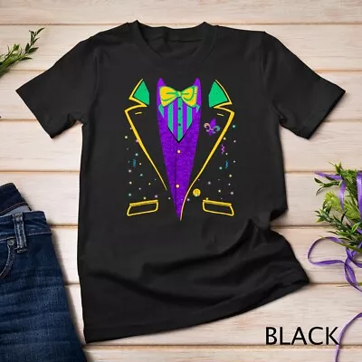 Mardi Gras Tuxedo Costume Funny Carnival Parade Design T-Shirt Unisex T-shirt • $16.99