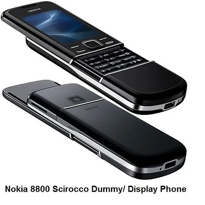 Nokia Sirocco 8800 Arte Brown Dummy Display Toy Phone - Uk - Gift Job Lot 20 • £27.59