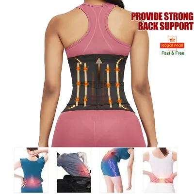 £15.79 • Buy Lumbar Lower Back Support Brace Posture Orthosis Waist Belt Pain Relief Corset