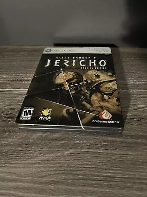 Clive Barkers Jericho Special Edition Steel Book Xbox 360 (2007) CIB • $35