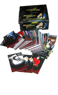 Michael Jackson Official Panini 190 Trading Cards RED Series New • $52.79