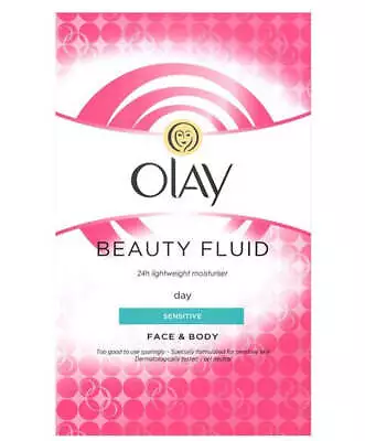 Olay Sensitive Beauty Fluid Lightweight Face And Body Moisturiser • £12.95