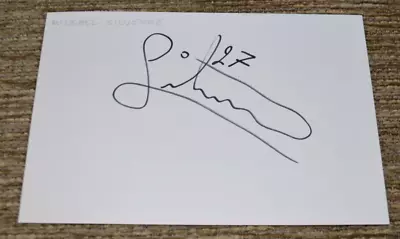 Mikael Silvestre Signed Card Autograph Man Utd Manchester United Arsenal • £1.99