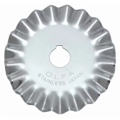 OLFA 45mm Rotary Cutter Pinking Blade • £9.33