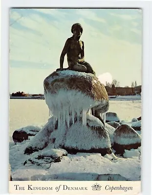 Postcard The Little Mermaid At Langelinie Copenhagen Denmark • $8.39