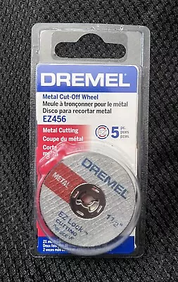 Dremel Metal Cut-Off Wheel EZ456 Metal Cutting 1 1/2  5 Pieces NEW PACKAGE • $9