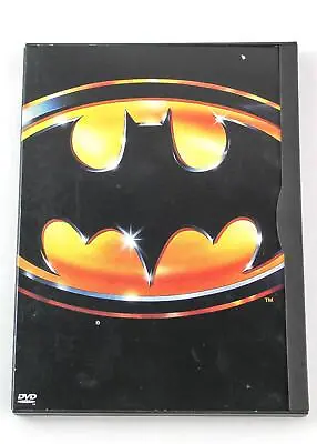 Batman Michael Keaton Jack Nicolson DVD 1989 Widescreen Warner Bros • $5.59