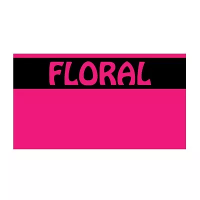 Monarch 1131 Floral Labels. Pink/black 2 Sleeves 2 Ink Rollers Free Shipping • $45