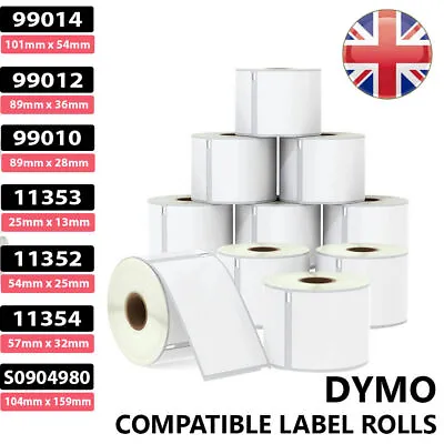 LABELWRITER DYMO COMPATIBLE LABELS For Turbo 330 440 450 4XL 11352 11354 99012 • £411.75