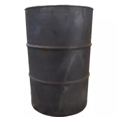 Stove Steel Barrel Drum 55 Gal. Closed Head Unpainted Wood Burning Camping Cabin • $146.88