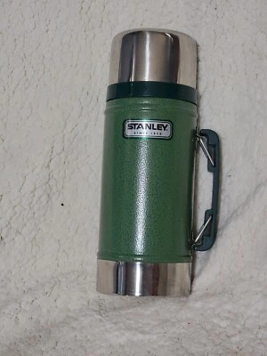 $29.99 • Buy Stanley Food Jar 24oz Vacuum Thermos-Camping-Hammertone Green/ New