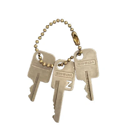 $27 • Buy Vintage Set Original Sweda Cash Register Keys