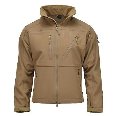 MIL-TEC Military Style SCU14 Jacket Hiking Activewear Hooded Outdoor Dark Coyote • $90.46