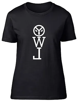 Owl Womens T-Shirt Pet Animal Symbool Ladies Gift Tee • £8.99