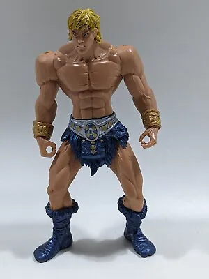 2001 Mattel MOTU Masters Of The Universe He-Man Action Figure Blue • $9.99