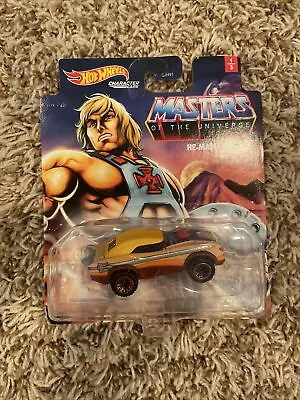 2020 Hot Wheels Masters Of The Universe Character Cars #1 He-Man Sealed 1/5 • $6.99