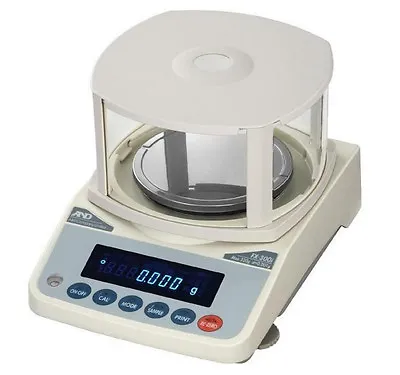  A&D FX-200i Precision Lab Balance Compact Scale 220gX0.001gDraft ShieldNew • $770