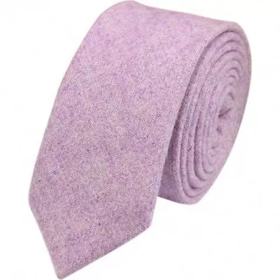 £8 • Buy Vintage Purple Mens Tweed / Wool Skinny Tie. Excellent Quality & Reviews. UK.
