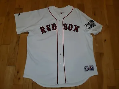 2004 Majestic Manny Ramirez BOSTON RED SOX #24 World Series MLB Team JERSEY XL • $135.99