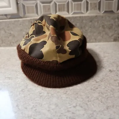 Vintage Cabela’s Thinsulate 3M Camouflage Hunting / Fishing Hat Cap • $20.99