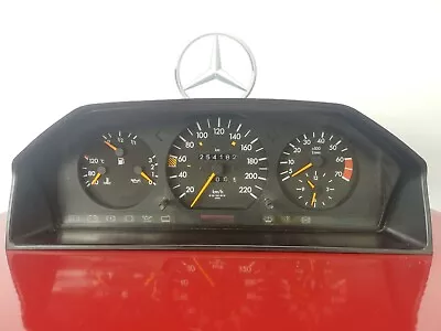 MERCEDES BENZ W124 S124 Speedometer Instrument Cluster Petrol 220km/h Nr4 • $186