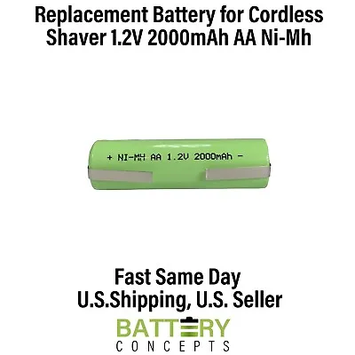 Ni-MH 2000mAh Battery For Braun 7795 8583 8585 8590 8595 8970 8975 8985 • $4.99