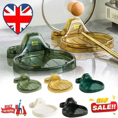 £5.47 • Buy Versatile Kitchen Spatula Rack Pot Lid Ladle Holder Kitchen Gadgets Accessories