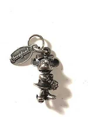 Vintage Disneyland Sterling Silver Minnie Mouse 3D Charm • $19.90