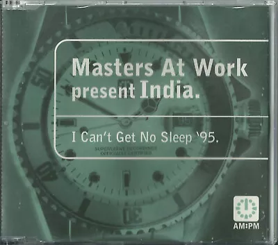 Masters At Work Present India - I Can't Get No Sleep '95 1995 Uk Cd Maw • $24.89