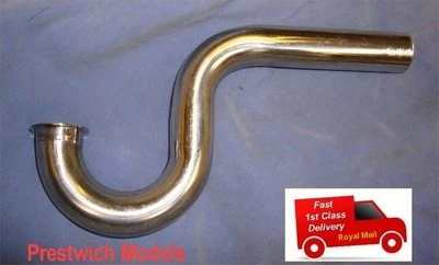 MANIFOLD HEADER  Wrap To Centre Zenoah Sikk Stainless 22mm WTC Tiger King • £12.95