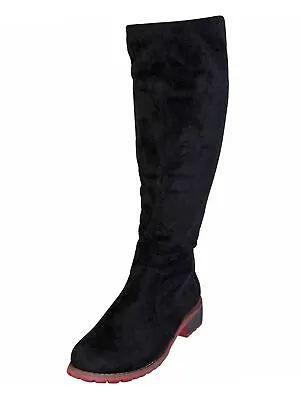 Faux Suede Knee High Riding Boots For Women • $34.99