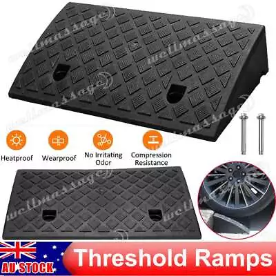 Kerb Curb Ramp Heavy Duty Threshold Ramps For Car Truck Wheelchair Motorbike OZ • $20.35