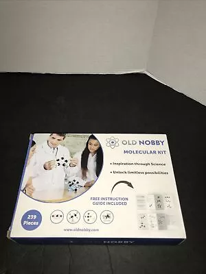 OLD NOBBY Organic Chemistry Molecular Model Kit (239 Pieces) With Learning Guide • $16