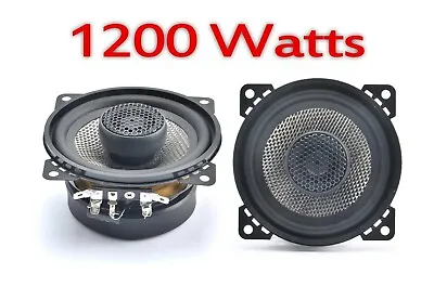  4  Inch 10 Cm 2-Way Co Axial Car Audio Speakers Top Quality Speaker For Cars • £29.99
