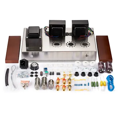 HiFi Class A Vacuum Tube Power Amplifier Stereo Integrated Audio Amp DIY KIT  • $179.99