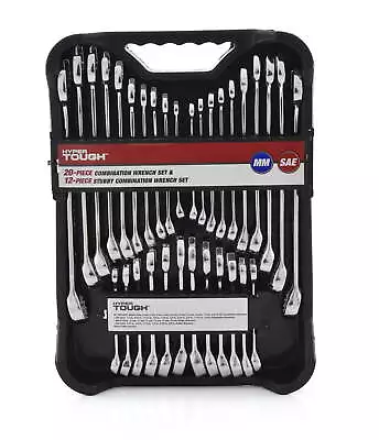 32-Piece Combination Wrench Set Metric & SAE • $21.34