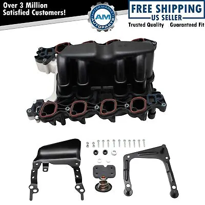 Intake Manifold W/ Thermostat & Gaskets Kit NEW For Ford Lincoln Mercury 4.6L V8 • $105.88