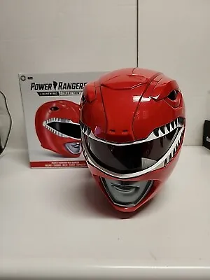 Hasbro Mighty Morphin Power Rangers Lightning Collection Red Ranger Helmet • $139.99