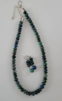 Jay King Mine Finds Phoenix Lapis Turquoise Necklace 20  & Earrings • $59.99