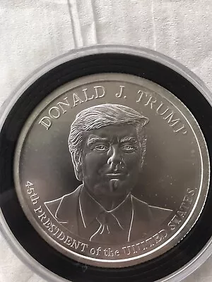 Donald J Trump 2020 5 Oz .999 Silver Bullion Round Coin 45th President Eagle • $588