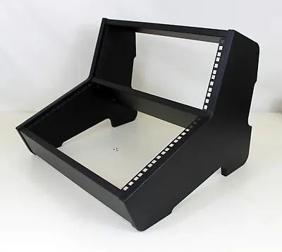 £100 • Buy 19  10u (6u+4u) Desktop Studio Dual Angle Rack Pod Case Cabinet Furniture Black