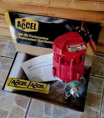 $159.99 • Buy 🔥 CHEVY HEI ACCEL BILLET RACE DISTRIBUTOR + 65k COIL SBC BBC 305 350 454 396 🔥