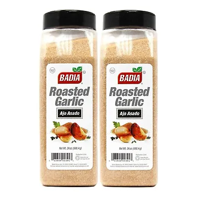 2 Pack Badia Garlic Roasted Ground/Powder/Ajo/Asado/Polvo/Molido/Kosher/2x24 Oz • $30.59