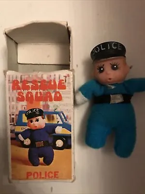 Vintage 1980s Baby William Matchbox Beanie Doll    Rescue Squad Series Police • £14.99